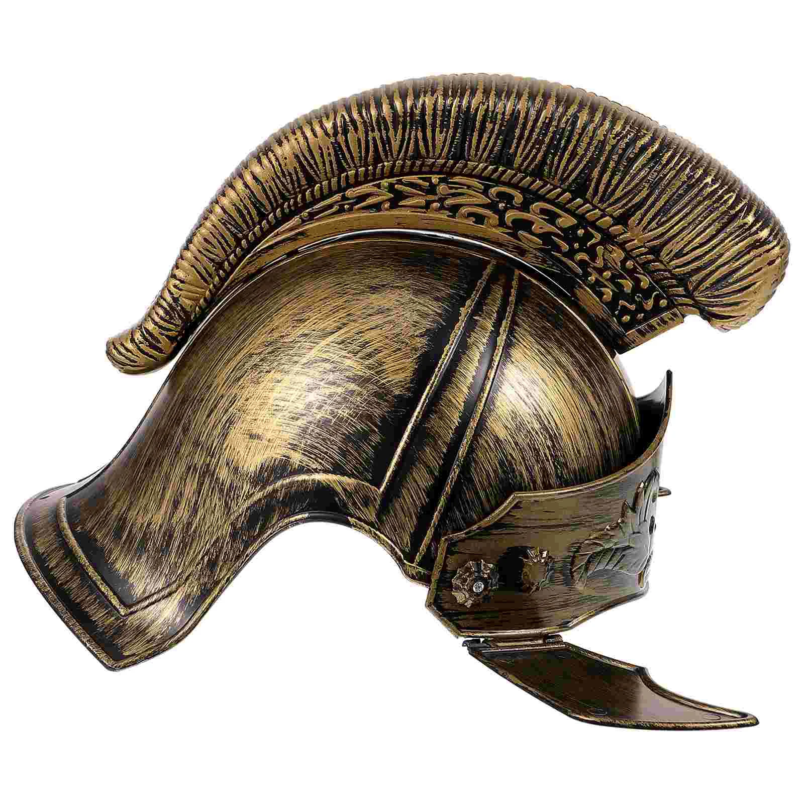 Ancient Roman God of War Samurai Knight Hat Party Prop Viking Soldier Headgear Decorative Pirate