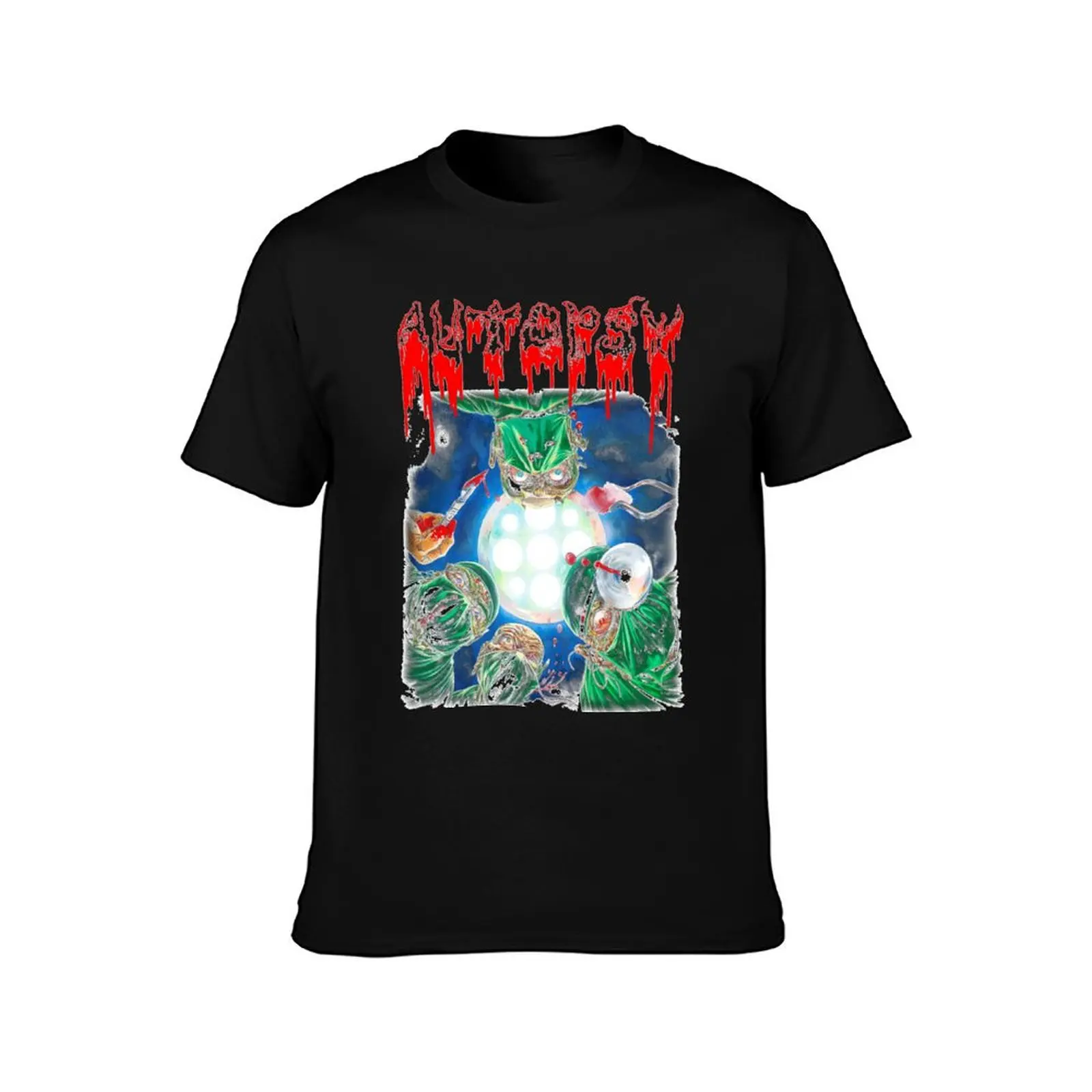 Severed Survival by Autopsy - Classic Old School Death Metal T-Shirt Summer Casual Cotton Tee Oversized Streetwear Tops