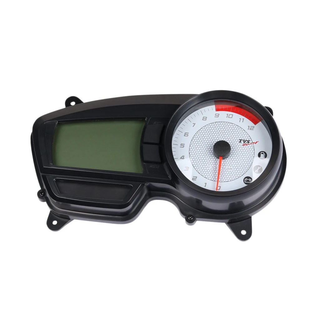 Motorcycle Tachometer Digital Odometer Motocross Speedometer Meter Gauge Dirt Bike for RTR 160 CC