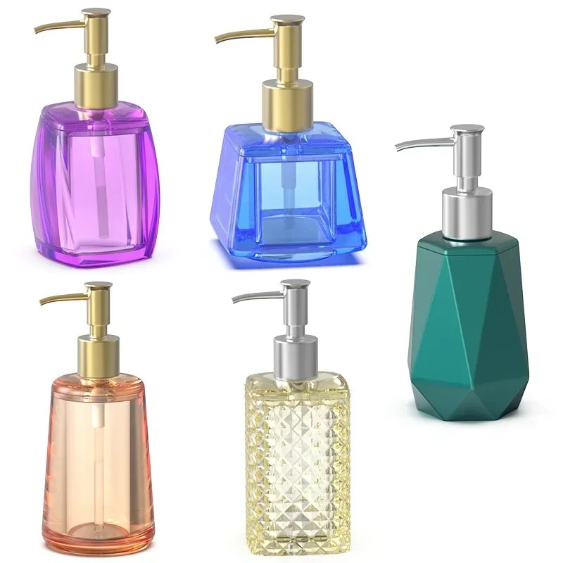 Aromatherapy Bottle Silicone Mold Lotion Bottle Soap Dispenser Resin Mould DIY UV Epoxy Handmade Home Decors Storage Tank Mould