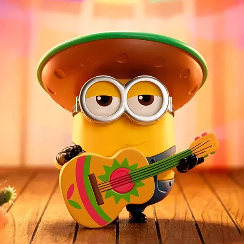 

POP MART MINIONS Bello World Series Blind Box Toys Mystery Box Mistery Caixa Action Figure Surprise Cute Model Birthday Gift