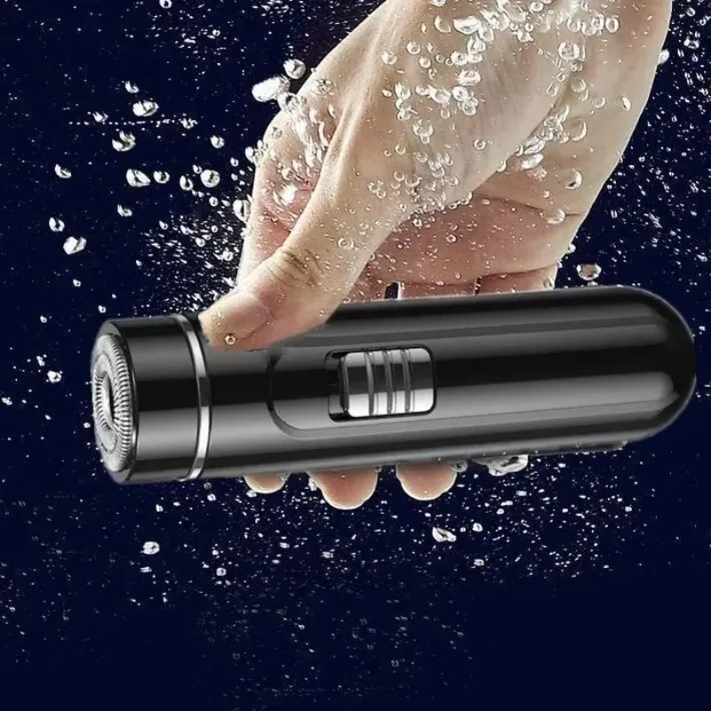 Mini Electric Shaver Portable Trimmer Leg Underarm Body Epilator Hair Beard Trimmer Travel Rotary
