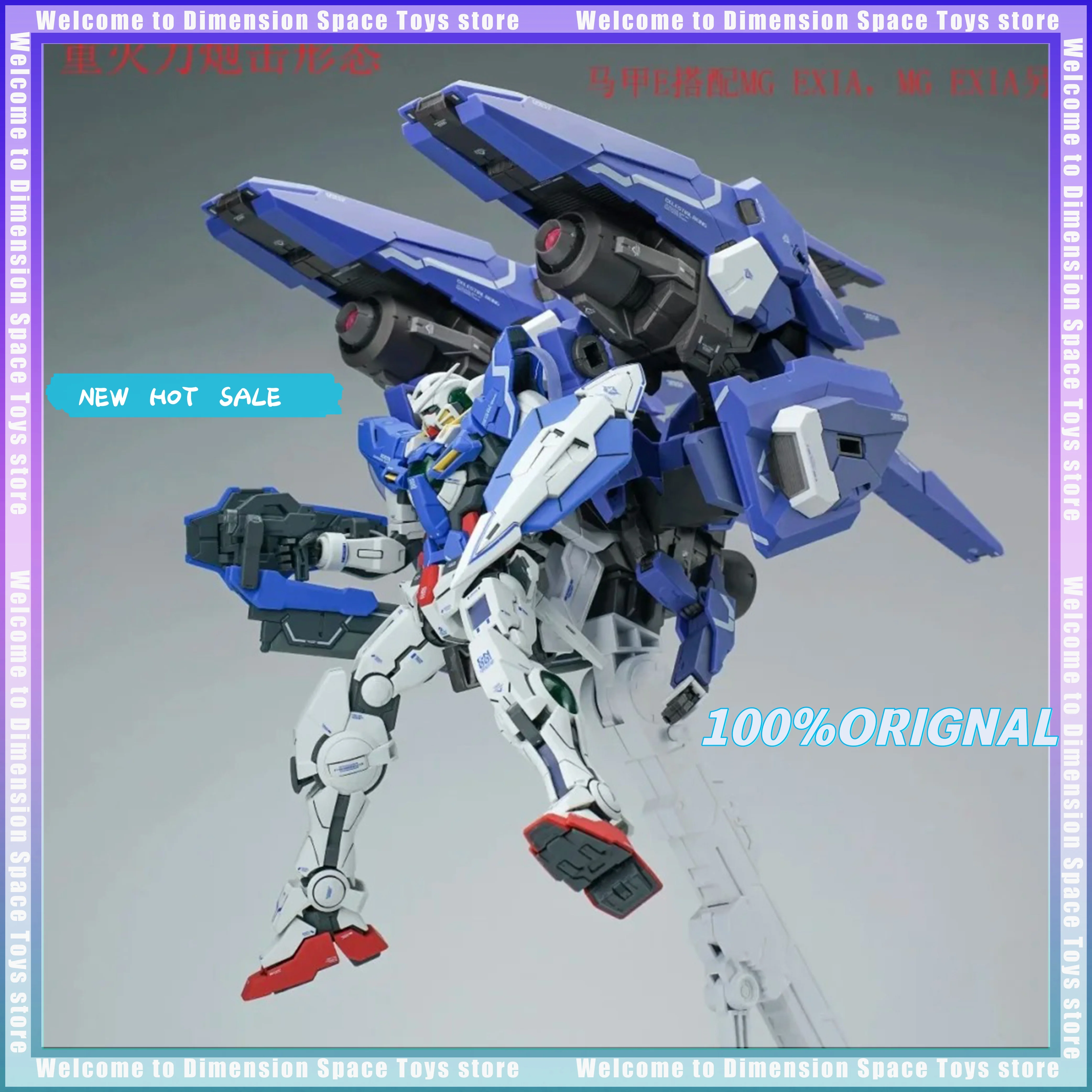 Neues AK-Modell Studio MG001 GN ARMS TYPE-E 1/100 MG MB Zubehörpaket Kompatibel mit MG EXIA MG EXTA Modell Actionfigur Geschenkspielzeug