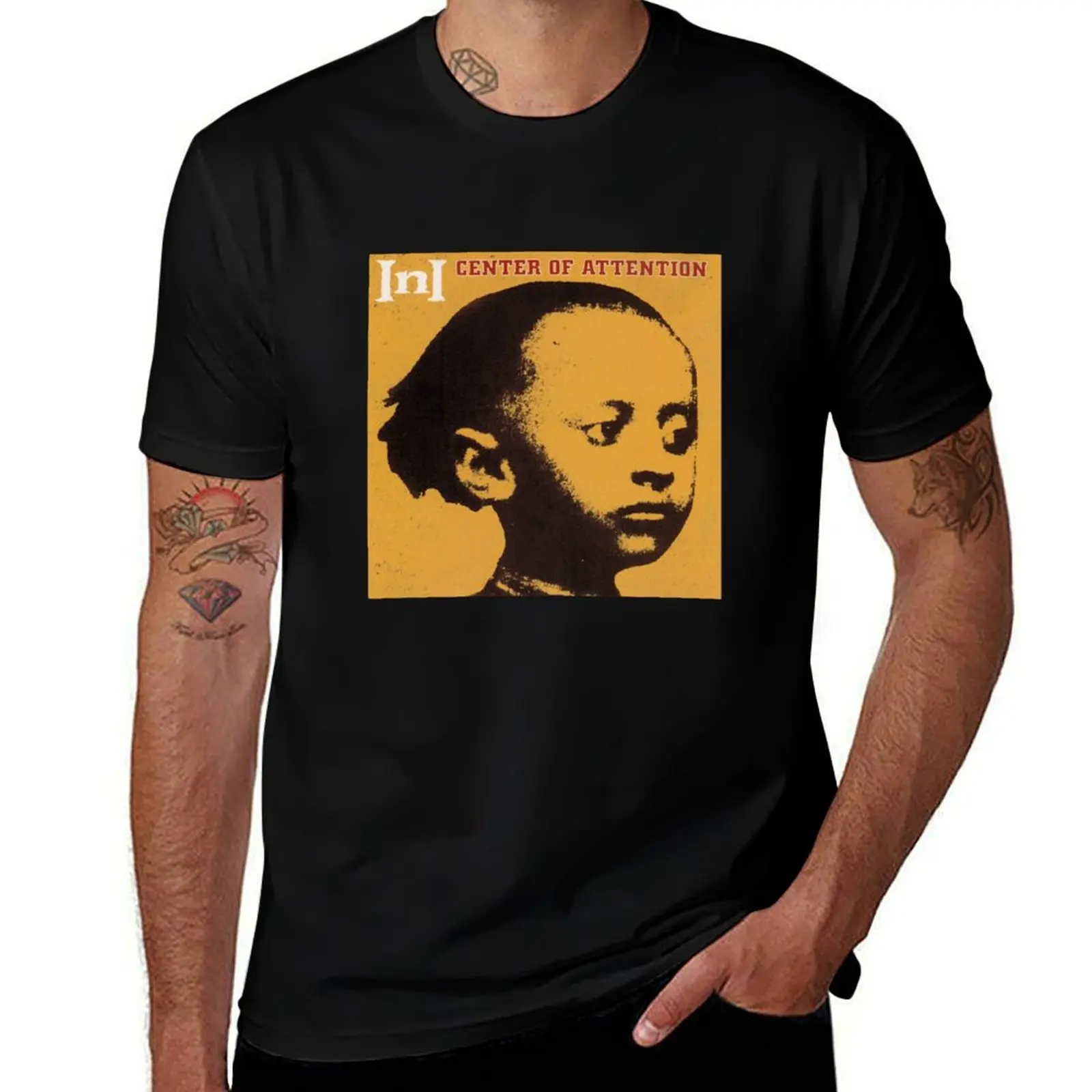 

INI - CENTER OF ATTENTION T-Shirt man t shirt designer g man t shirts for men man t shirts high quality luxury brand T-shirt