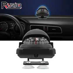 Universal Outdoor Car Boat Magnetic Compass Multi-functional Nautical Digital Car Compass Marine Navigation Guide Travel Tools