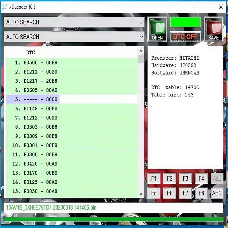 Guter Preis DTC-Entferner XDecoder 10.3 DTC OFF Lösungssoftware Behinderte Fehler Off DTC-Entferner für viele Laptops