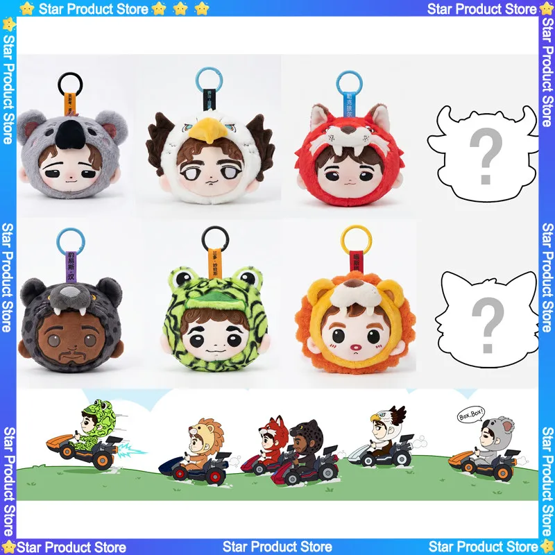 Nouveaux jouets en peluche et articles de course F1 Paddock Cats, boîtes mystères pour pilotes de course, cadeaux d'anniversaire pour les fans, breloques pour sacs à dos, jouets cadeaux