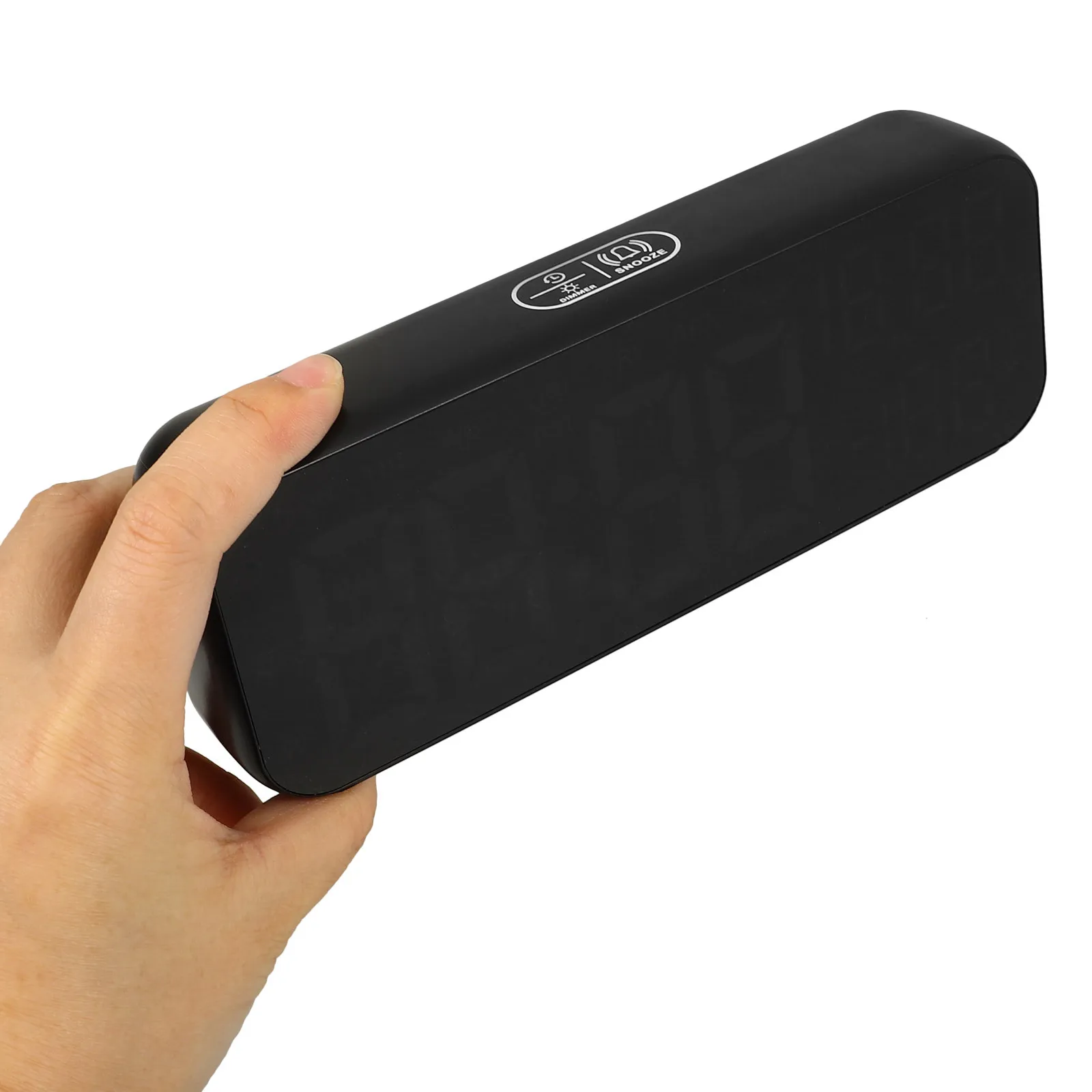 

Led Digital For Bedroom With Large Display No Alarm Clock Thermohygrometer Desk Decor Bedside Clock Room Decor