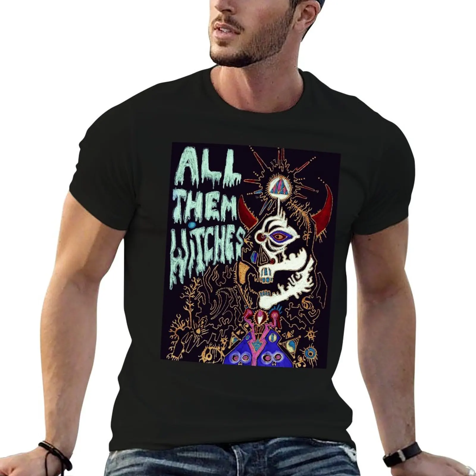 All Them Witches 9 T-Shirt Odor Resistant Short Sleeve Top