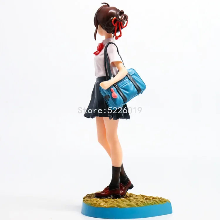 22cm Tachibana Taki & Miyamizu Mitsuha Anime Figure Movie Your Name Action Figure Japanese Figurine Collectible Doll Toys Gifts