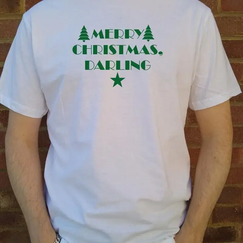 Merry Christmas Darling T Shirt Retro Carpenters Xmas Gift Various Colours