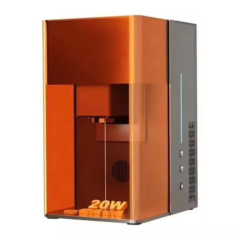 Portable M6 Desktop CNC UV Engraving Machine Mini DIY High Accuracy Fully Enclosed Wood/MDF Compatible PLT/BMP Support