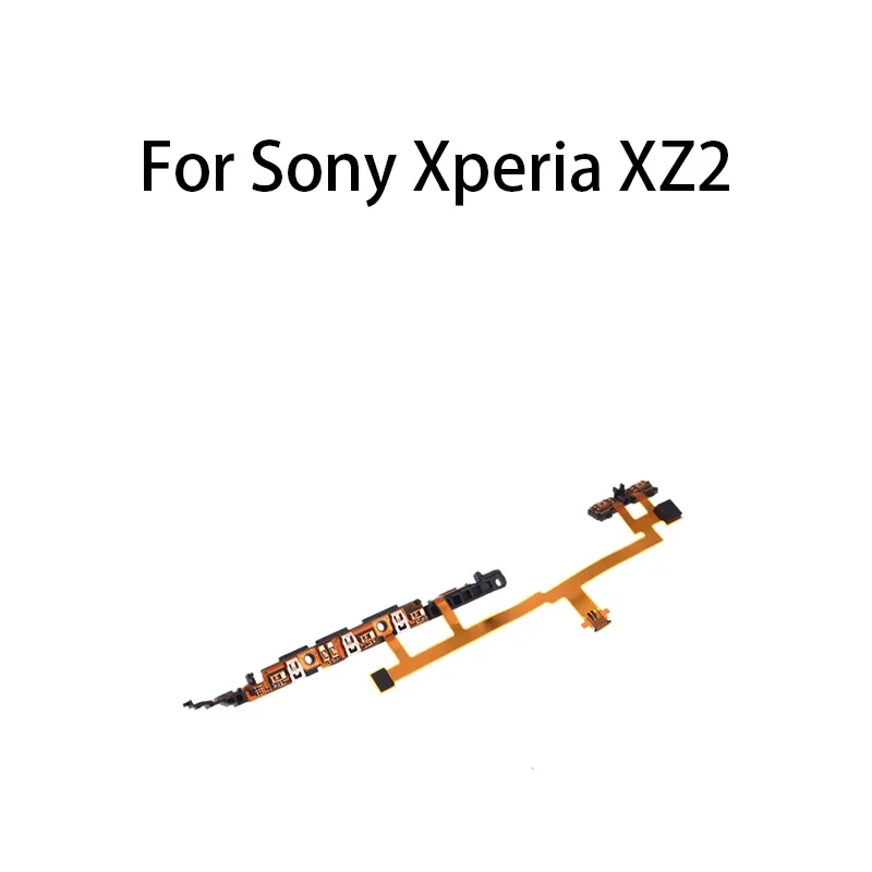 Gefensi Power On Off Volume Button Key Flex Cable Replacement For Sony Xperia XZ2