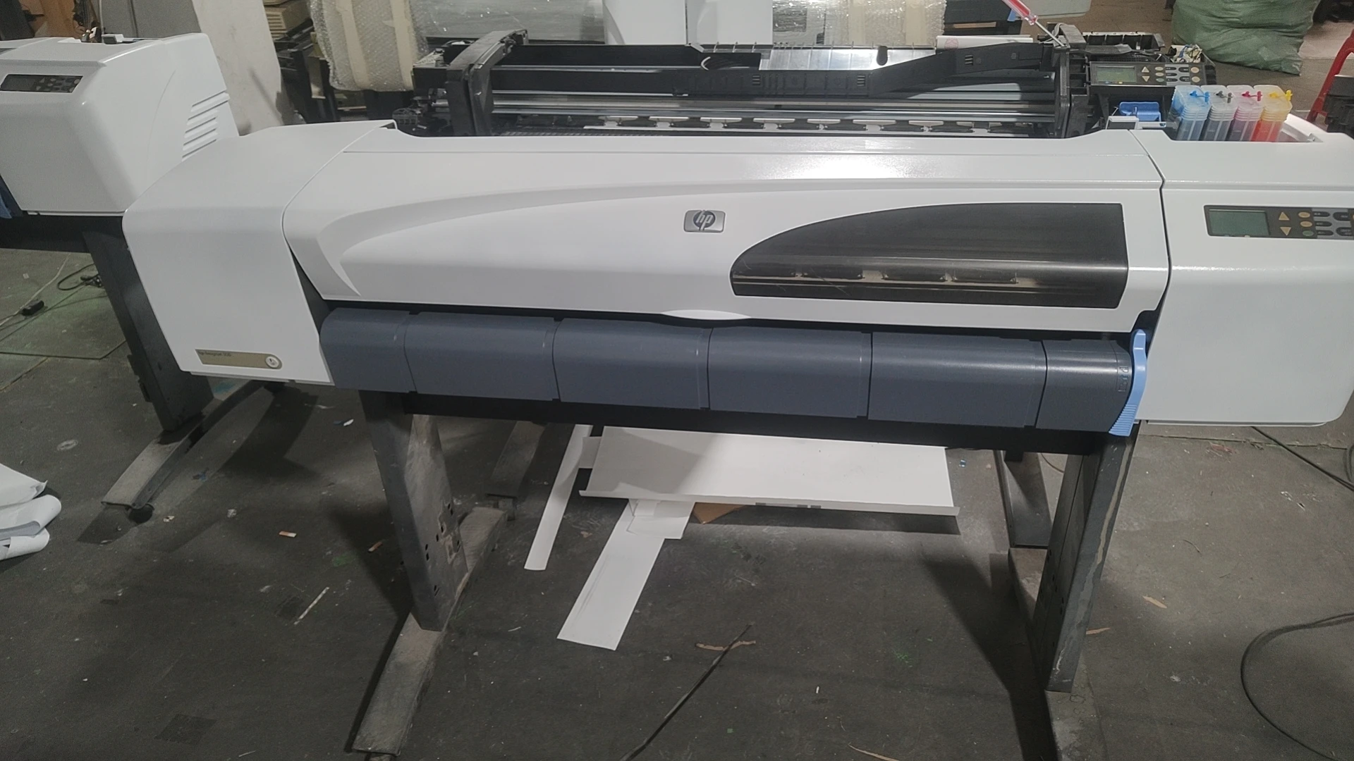 Classic 4 color Plotter for HP500 used Inkjet Plotter 914mm A0 size in Stock