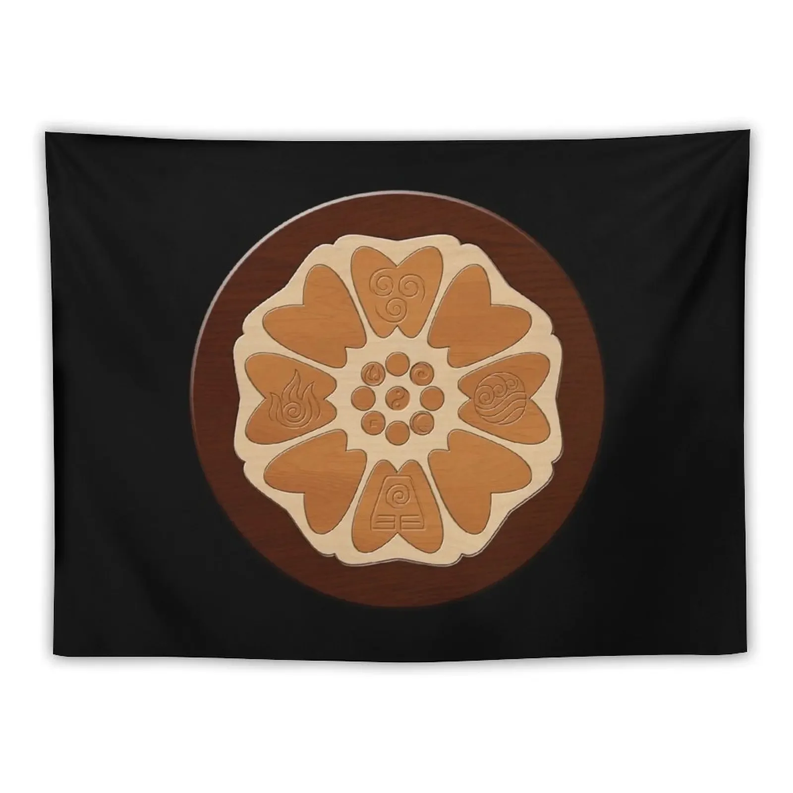 Order of the White Lotus Tapestry Cute Room Things Home Supplies Carpet Wall Anime Decor Tapestry