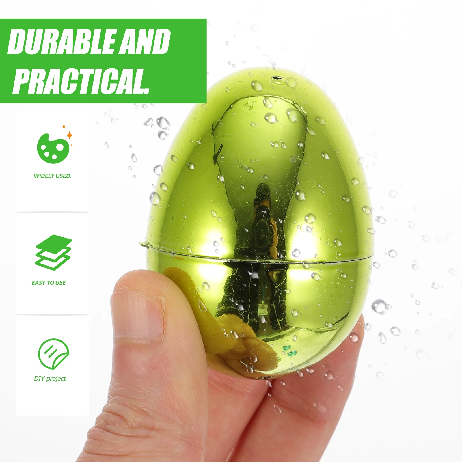 

24pcs Plastic Easter Eggs Empty Fillable Decorative Toys Festival Party Child Enjoyment Fillable Easter Egg Decor Homenaments