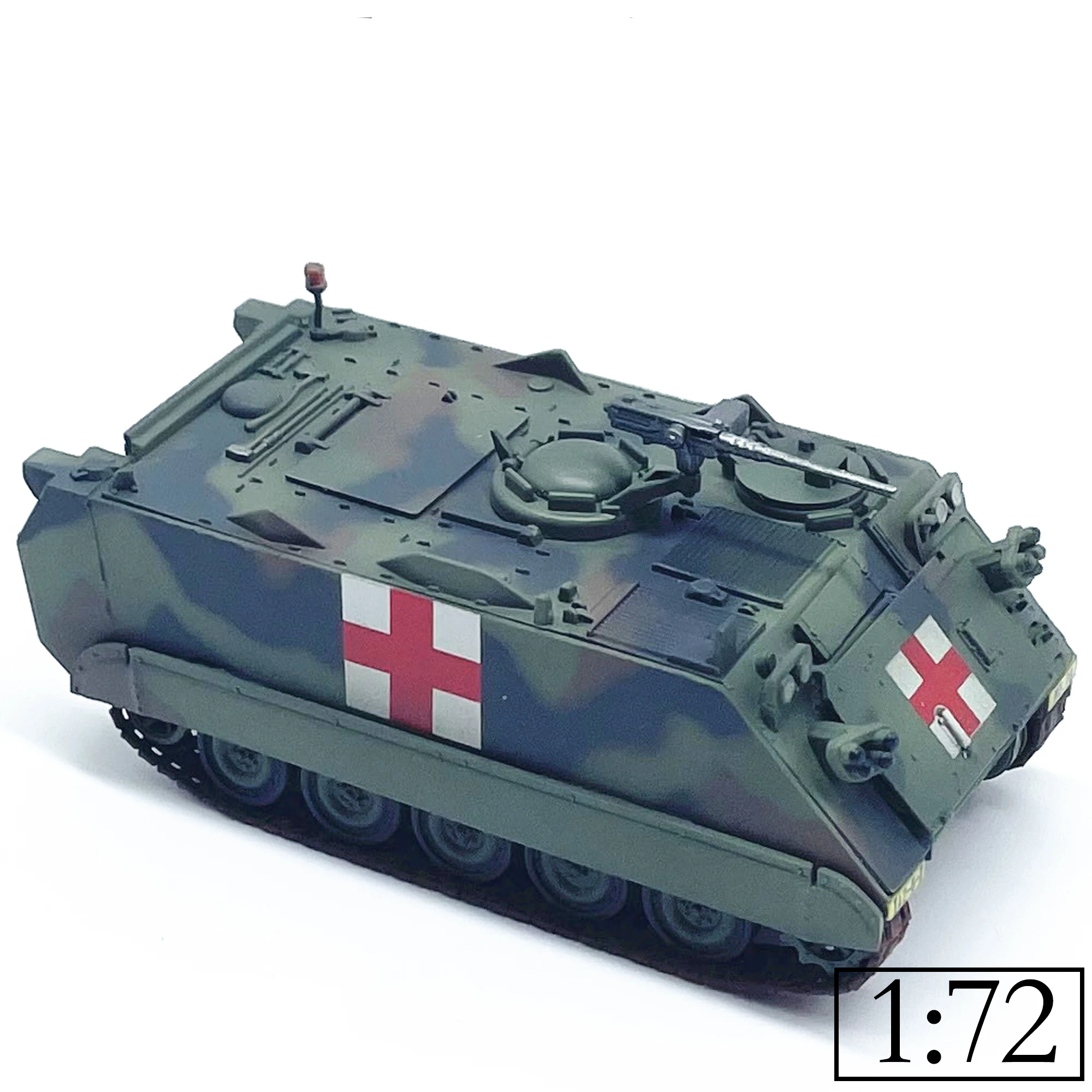 

Diecast 1/72 Scale American M113A2 Ambulance Tracked Armored Vehicle 35007 Finished Militarized Combat Tracked Tank Tank Model