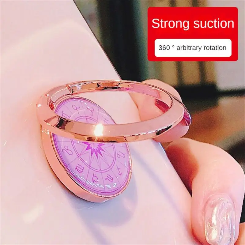 Cell Phone Ring Holder Universal Mobile Phone Holders 360 Degree Rotation Finger Ring Kickstand Metal Phone Grip For Phone