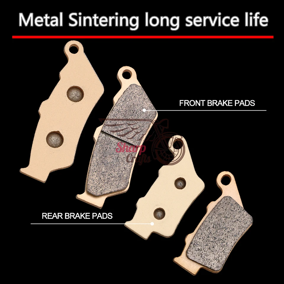 Motorcycle Accessories Front Rear Brake Pads For Ducati GT1000 Touring 992cc Paul Smart 1000 LE Sport 1000S Classic Sport 1000