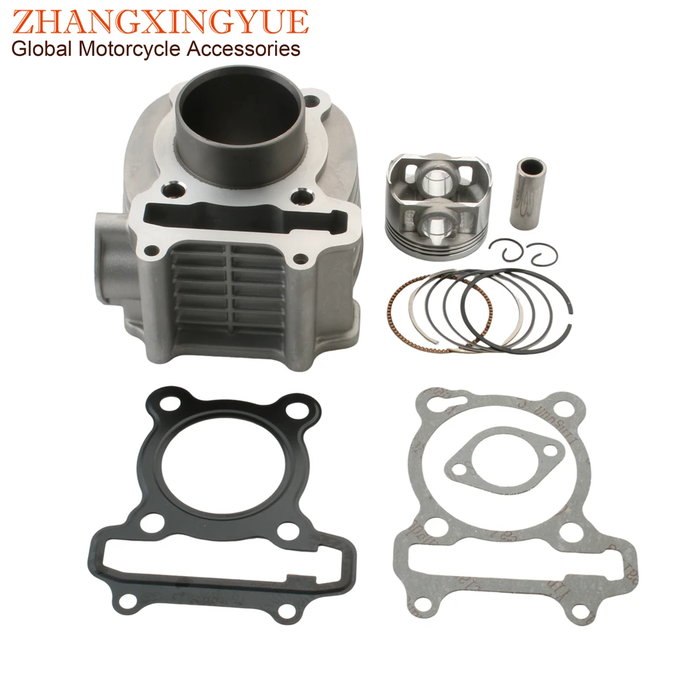 52.4mm Scooter Cylinder Block Kit For Peugeot 125 Citystar Django125 Speedfight 3 Tweet 125cc 4 Stroke