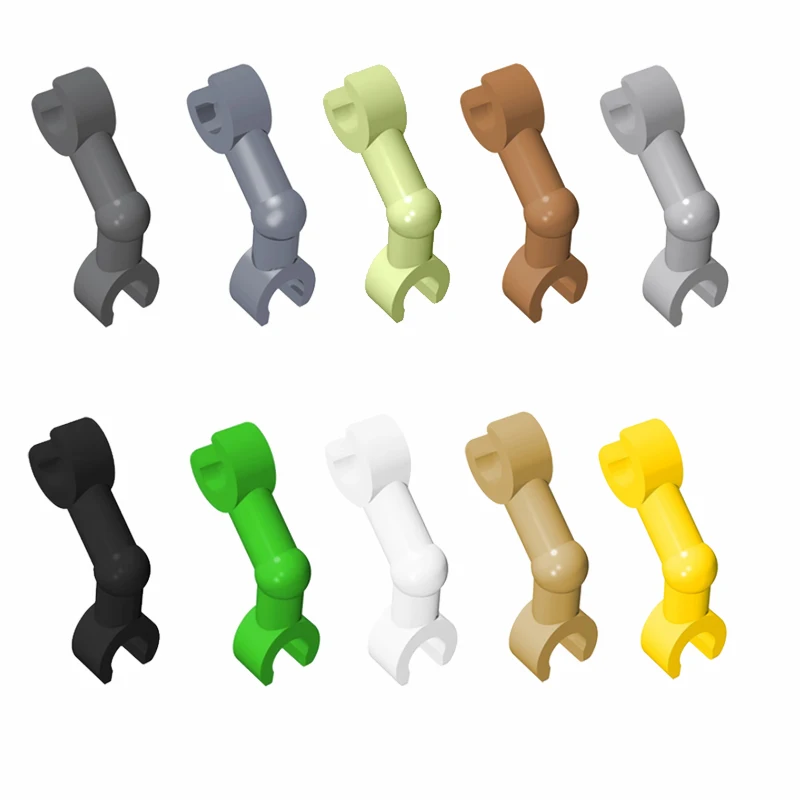 

MOC Building Block Skeleton Arm With Vertical Hand 93061 (26158/33449) Small Particle Figure Body Parts 10pcs/LOT