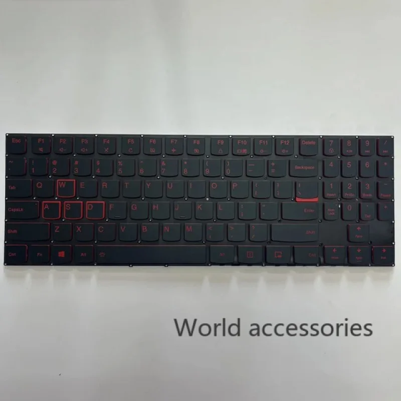 NOUVEAU NOUS clavier pour Lenovo Légion Y520 R720 R720-15IKB R720-15 NOUS ordinateur portable Rétro Éclairé clavier avec Repose-poignets COUVERTURE