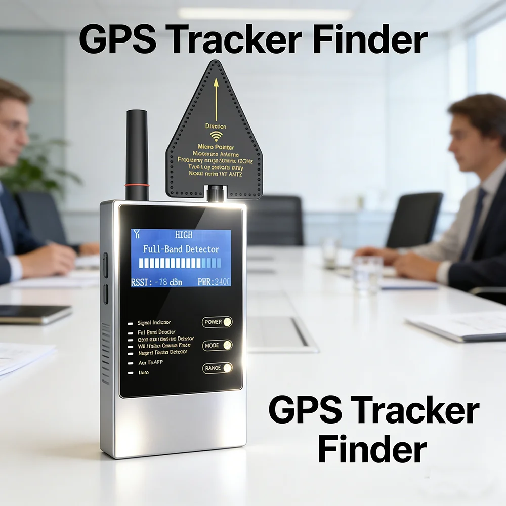

Wireless Audio Bug GPS Tracker Detector Cameras Bug Detector RF Signal Finder Anti Tracking Strong Magnetic Detector Spy Gadgets