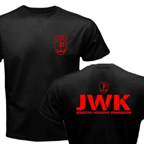 Poland Polish Special Forces JWK Jednostka Wojskowa Komandosów Grom Men T-shirt