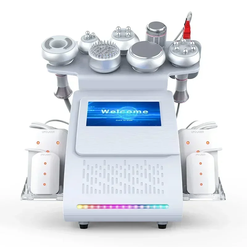 

New Arrival! The Latest 9 In 1 80k Ultrasonic Cavitation Vacuum RF Laser Weight Loss Machine Suitable for Home and Business