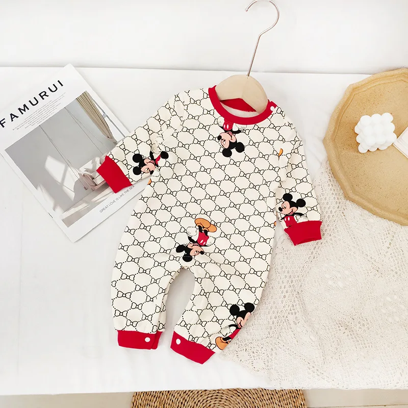 

Winter Baby Clothes Keep warm Baby Rompers Pajamas Cotton Infant Boy Girls Jumpsuit 0-24 Months