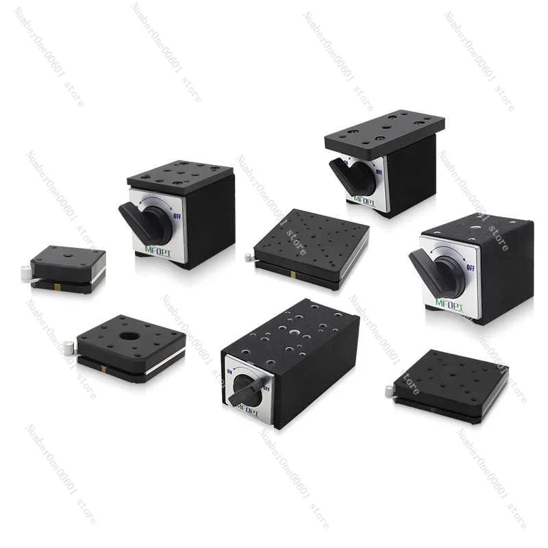 Switchable Thin Magnetic Base Optical/Magnetic Mount Holder Gauge Base for Optical Platform