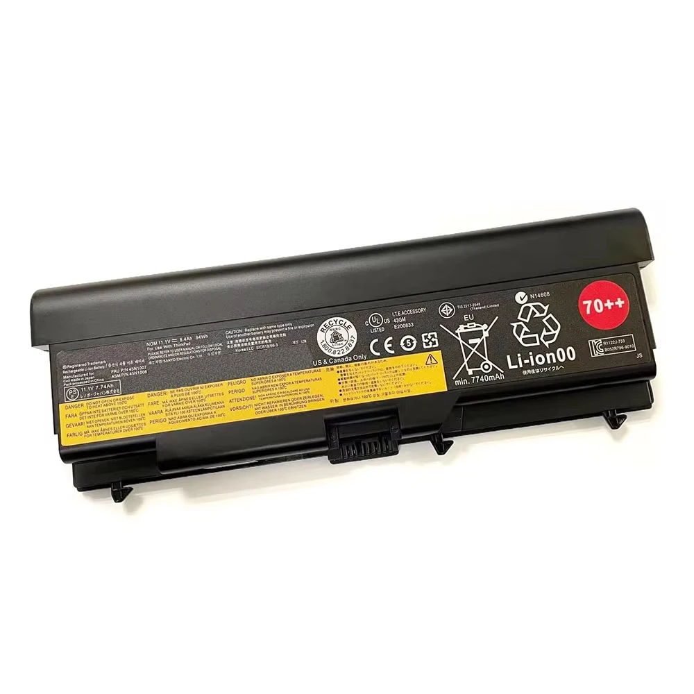 45N1005 11.1V 94Wh Laptop Battery For Lenovo ThinkPad T420i T420 T430 T530 W510 W520 L430 L530 W530 W530I E420 45N1007 45N1011