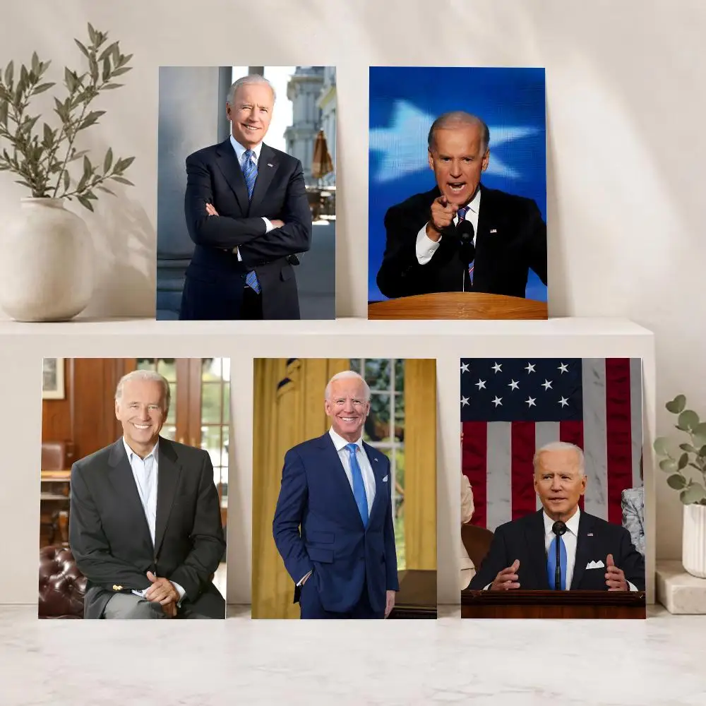 Official Public Figure B-Biden Poster Current Style Home Wall Art & Sleek Living Space Accents
