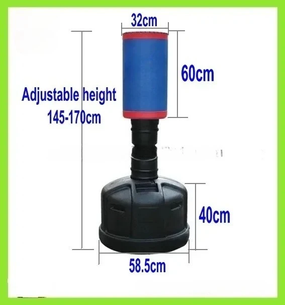 2025/Professional Gym Equipment Free Standing Kick Boxing Punching Bag With Bottom for Water or Sand
