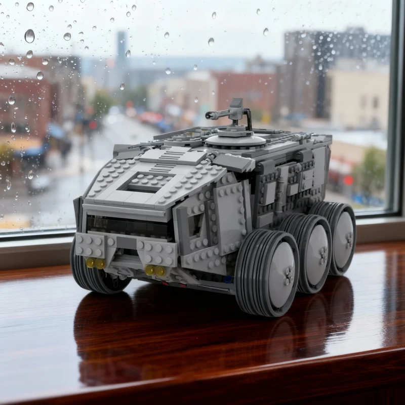 

Набор для сборки модели имперского модульного городского транспорта MOC (582 детали) – Рождественский подарок, конструктор, развивающая игрушка