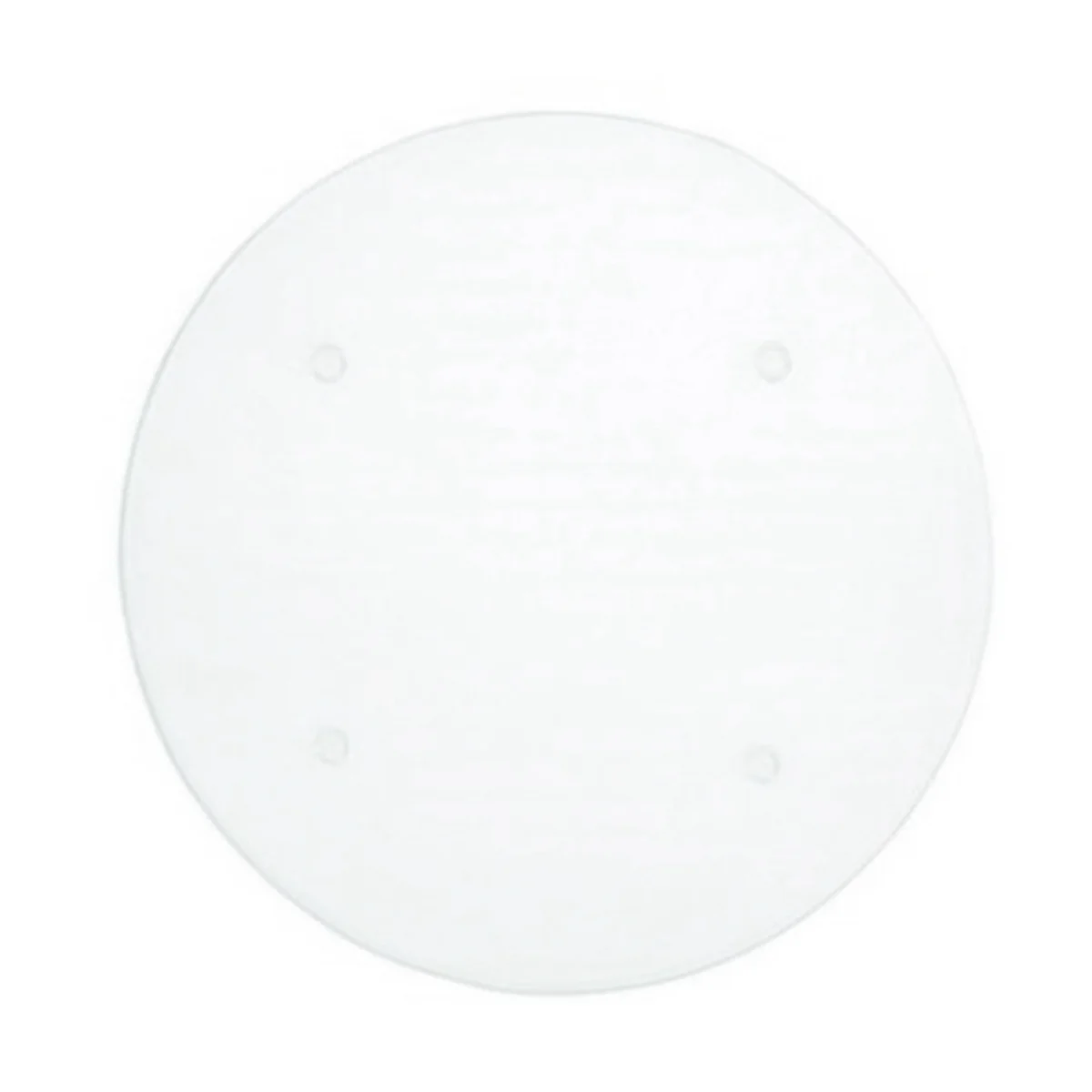 

DW-Round Acrylic Cutting Board for Outdoor Camping, Small Clear Countertop Tray, Scratch ,