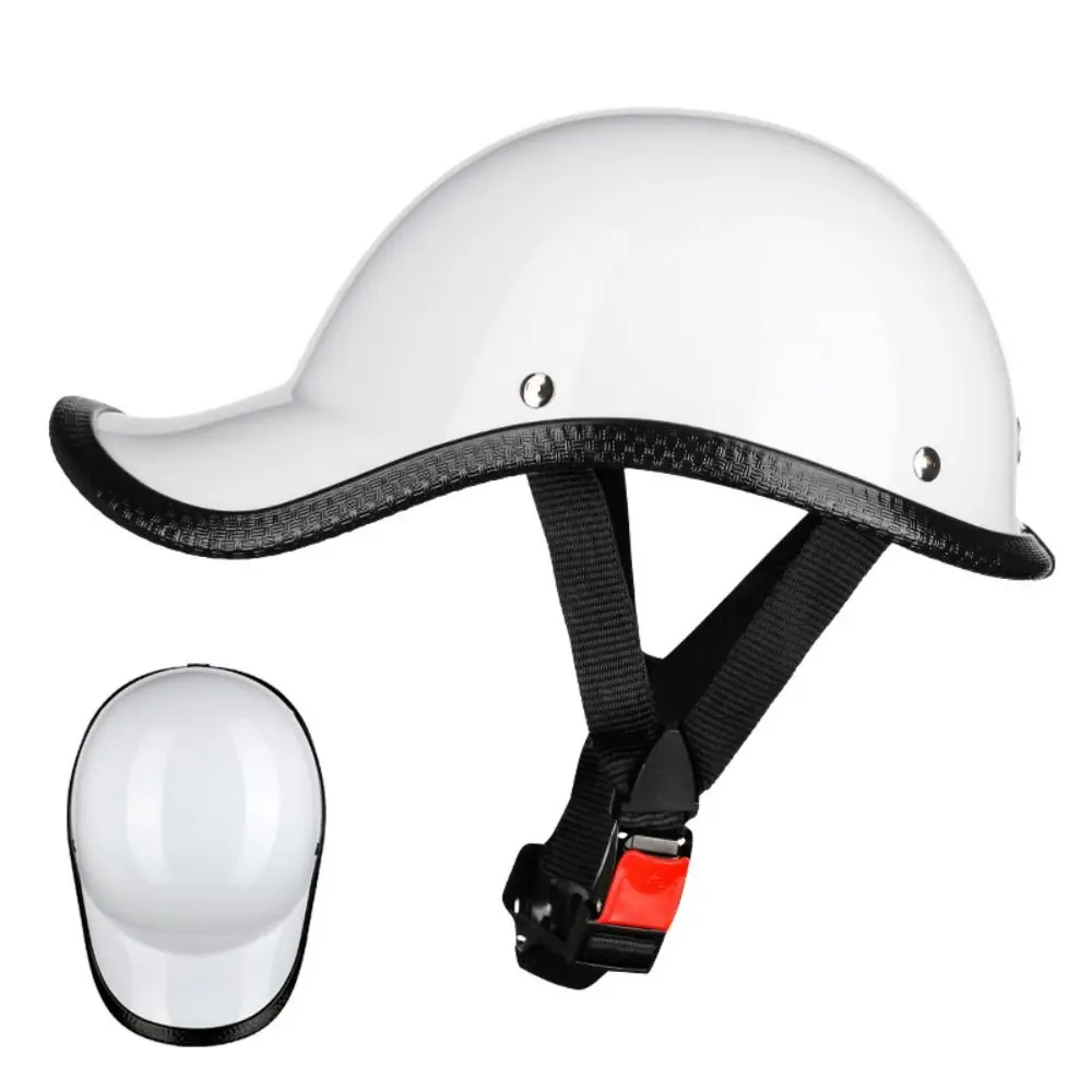 Universal Motorcycle Helmet Adjustable Electric Half Helmet cycling Head Safety Protector Portable Detachable Bicycle Equipment