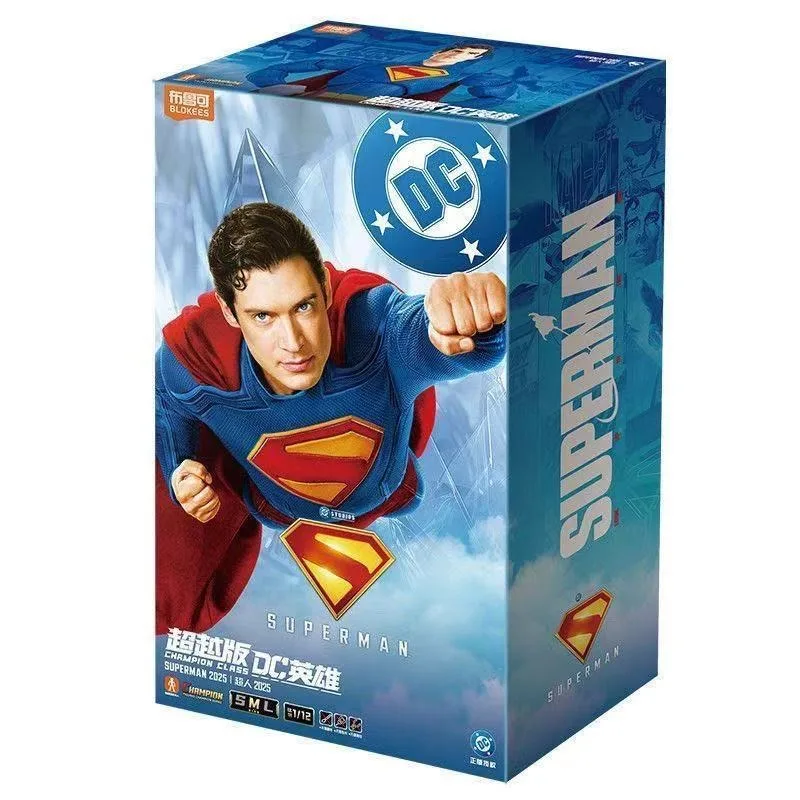 

Коллекционная фигурка Blokees DC Hero Superman 2025 Beyond Edition: Аниме-фигурка для мальчиков, отличный подарок на день рождения