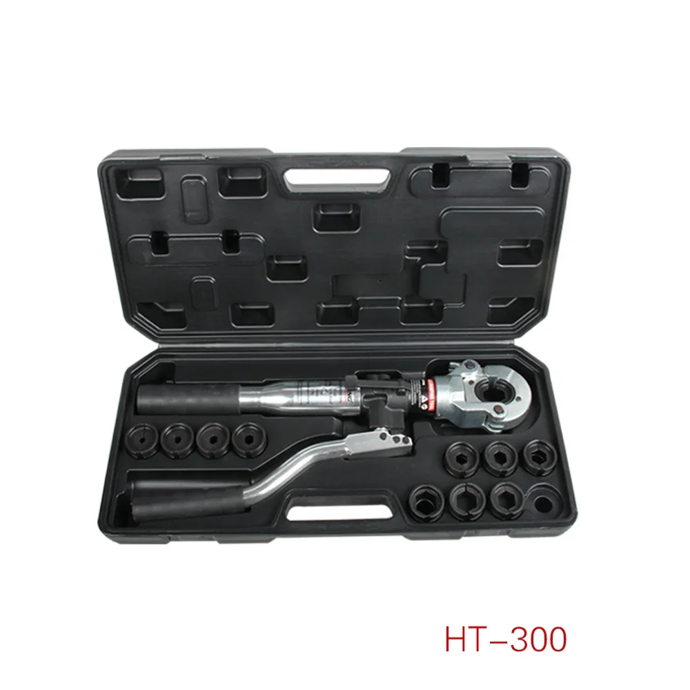 portable 6T aluminum handle HT-300 16-300mm2 hydraulic cable lug crimping tool