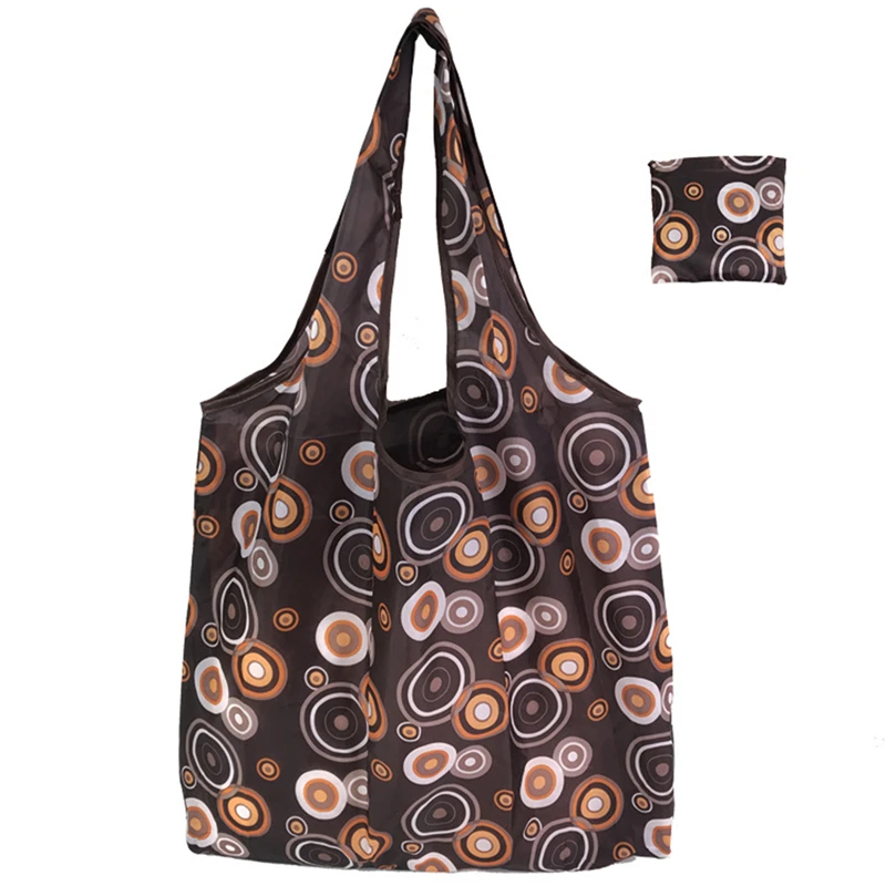 Modischer Druck, faltbar, umweltfreundlich, Einkaufstasche, faltbar, Handtaschen, praktisch, großes Fassungsvermögen für Reisen, Einkaufstasche – Detail 23