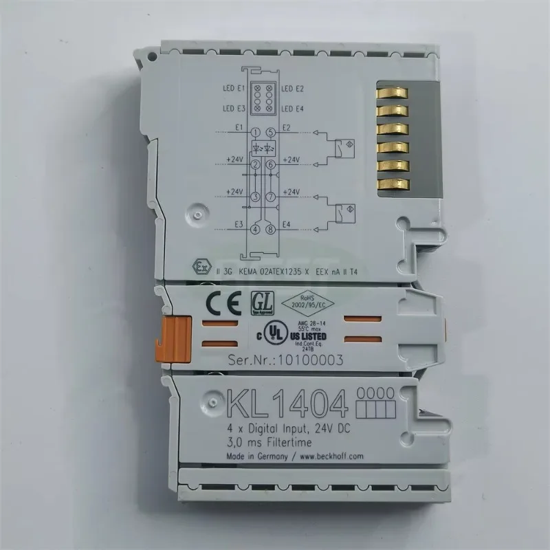 In Stock Ac Controller Igbt Beckhoff PLC Controller New Original Warehouse Stock KL1404