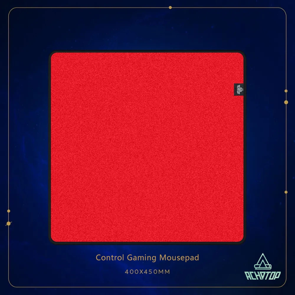 Gaming Mouse Pads Lock Edge FPS Professional Csgo Class Zero Mouse Pad Fine Surface Control Red Mouse Mat 400X450MM Table Carpet