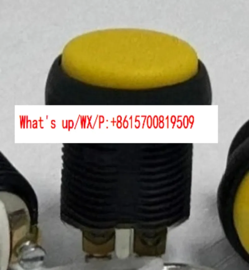 IRP3V252 French sealed button switch screw terminal 16mm yellow; 4 A 48 VDC