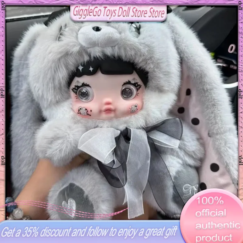 

In Stock Nommi 400% V2 Mushroom Hat Series Blind Box Toy Vinyl Figure Set Cute Room Decor Birthday Mystery Box Surprise Gifts