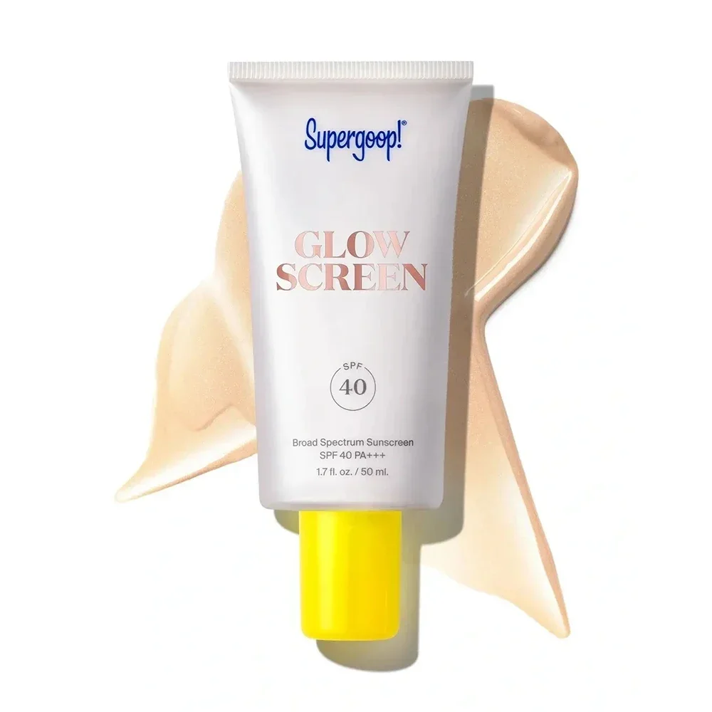 50ml Supergoop Unseen Sunscreen Broad Spectrum Glowscreen Body Sunscreen SPF40 UV Protector Face Primer Base Cosmetic