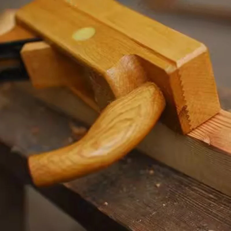 Hand Push Planer Carbon Steel Oak Pestle Planer Professional Woodworking Mini Planers Wood Processing Manual Carving Tools