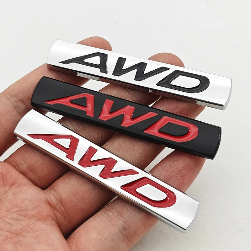 3D Metal Car Sticke…