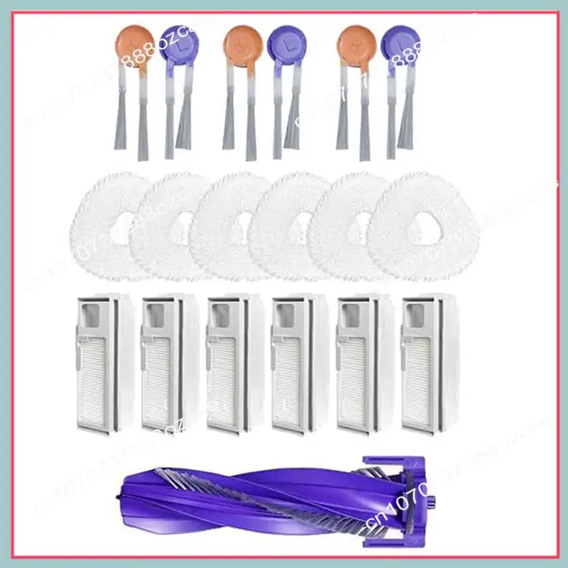 A26P Fit For Narwal J5 Spare Parts Main Side Brush Cover Hepa Filter Mop Cloth Dust Bag Accessories Consumables