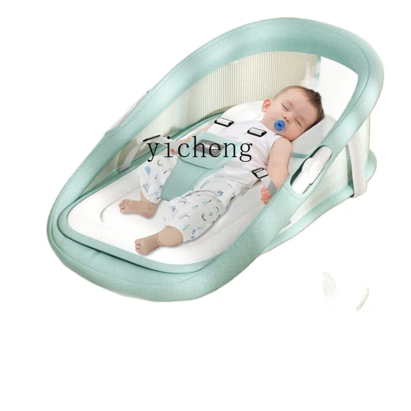 

XL Baby Electric Rocking Chair Baby Caring Fantstic Product Coax Sleep Rocking Chair Baby Lying Sleep Bassinet