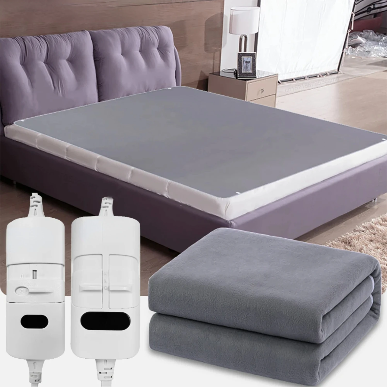 

Blanket 220V Heating Blanket Thicker Automatic Thermostat Body Warmer Thermal Mattress Room Blanket heated